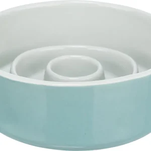 Sichere Zahlung TRIXIE Slow Feeding aus Keramik 0,45 Liter weiß/türkis Hundenapf